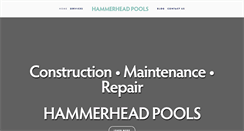 Desktop Screenshot of hammerheadpoolworks.com